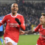 Benfica with one foot in Champions League quarters after beating Club Brugge