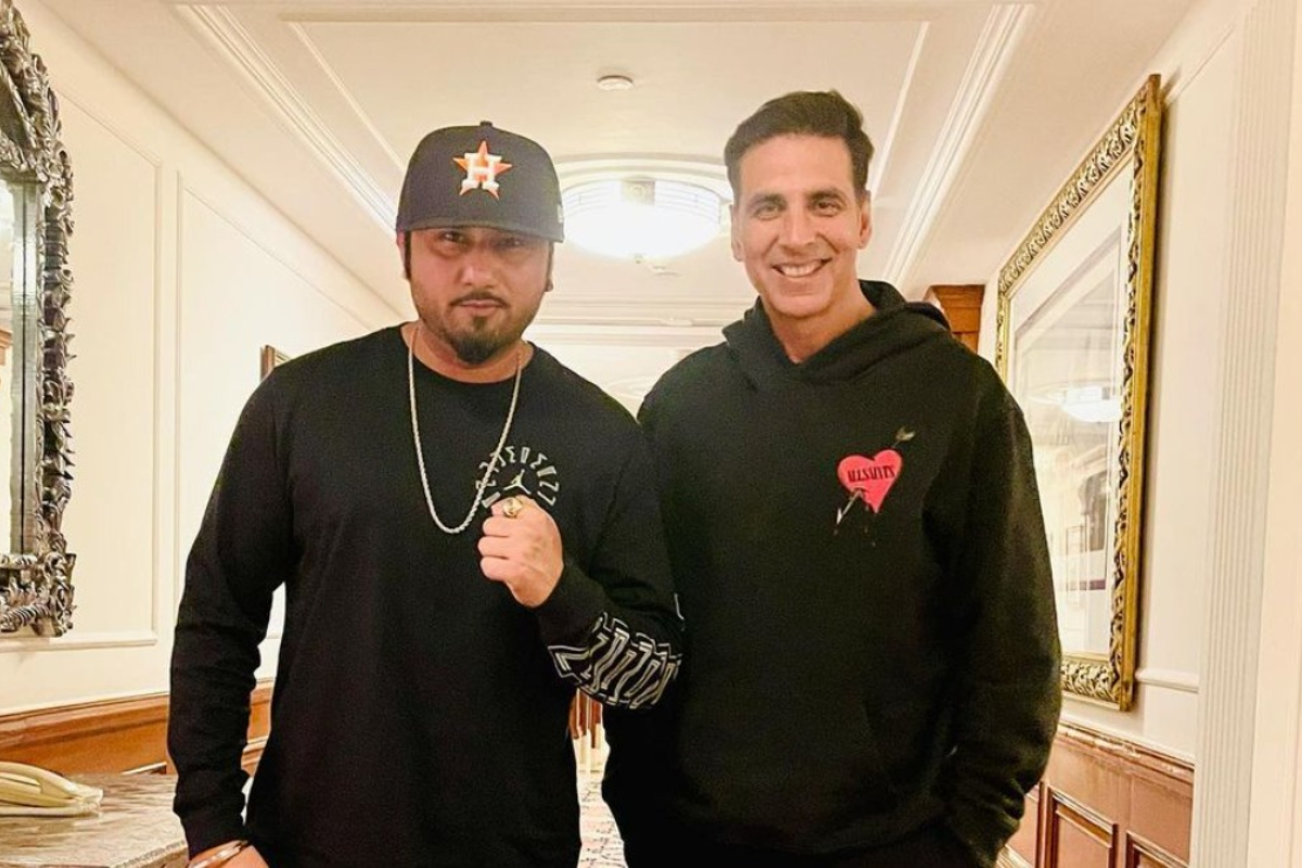 Honey Singh and Akshay Kumar