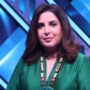 Farah Khan poses for a photo after meeting her “partner,” Sima Taparia