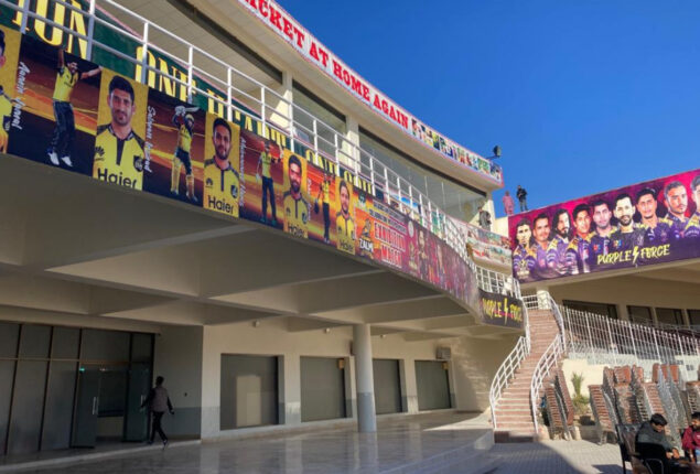 PSL 8: Preparations in full swing at Quetta’s Bugti Stadium
