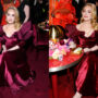 Adele sparkles in red ruffles at Grammys 2023 while not on red carpet
