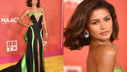 Zendaya stuns in classic attire as she attends 1st Red Carpet this season