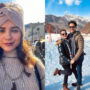 Rabya Kulsoom Celebrating 7th Anniversary in Baku with Husband