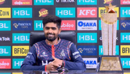 PSL 8: "We will try to play good cricket" says Babar Azam