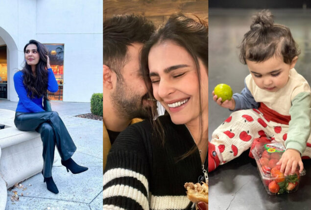 Sadia Ghaffar’s family new pictures and reels