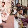 Cricketers spotted at Shaheen Shah Afridi’s nikkah event