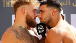 Tommy Fury defeated Jake Paul with a split decision