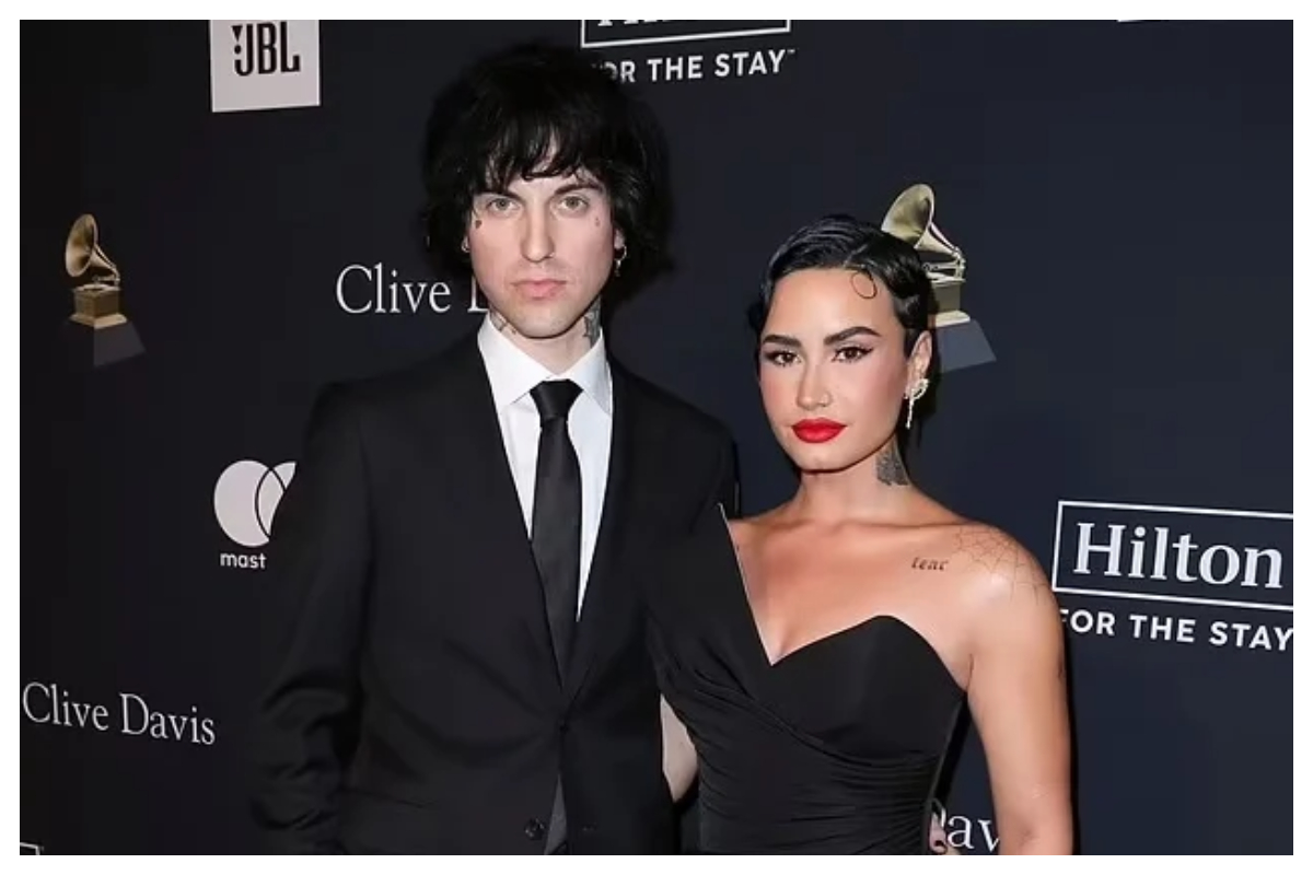 Jordan Lutes and Demi Lovato