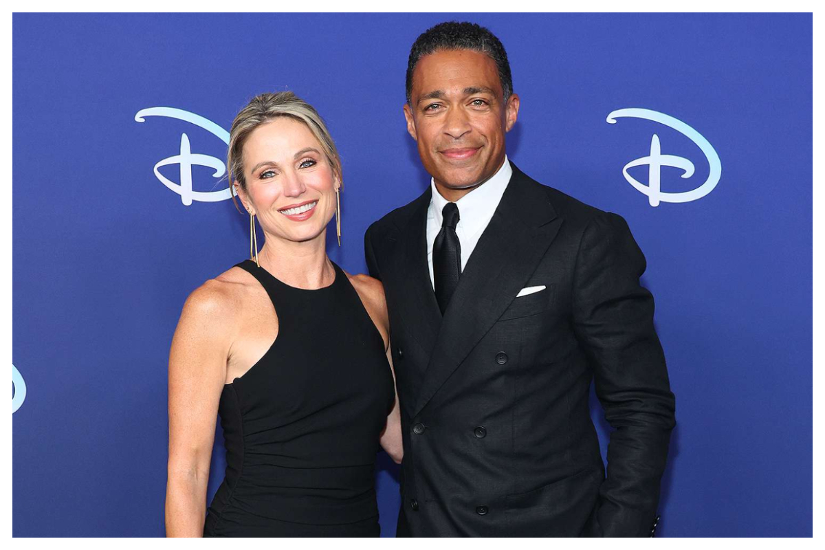 T.J. Holmes and Amy Robach