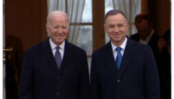 President Biden meets Polish President Duda, after Kyiv visit