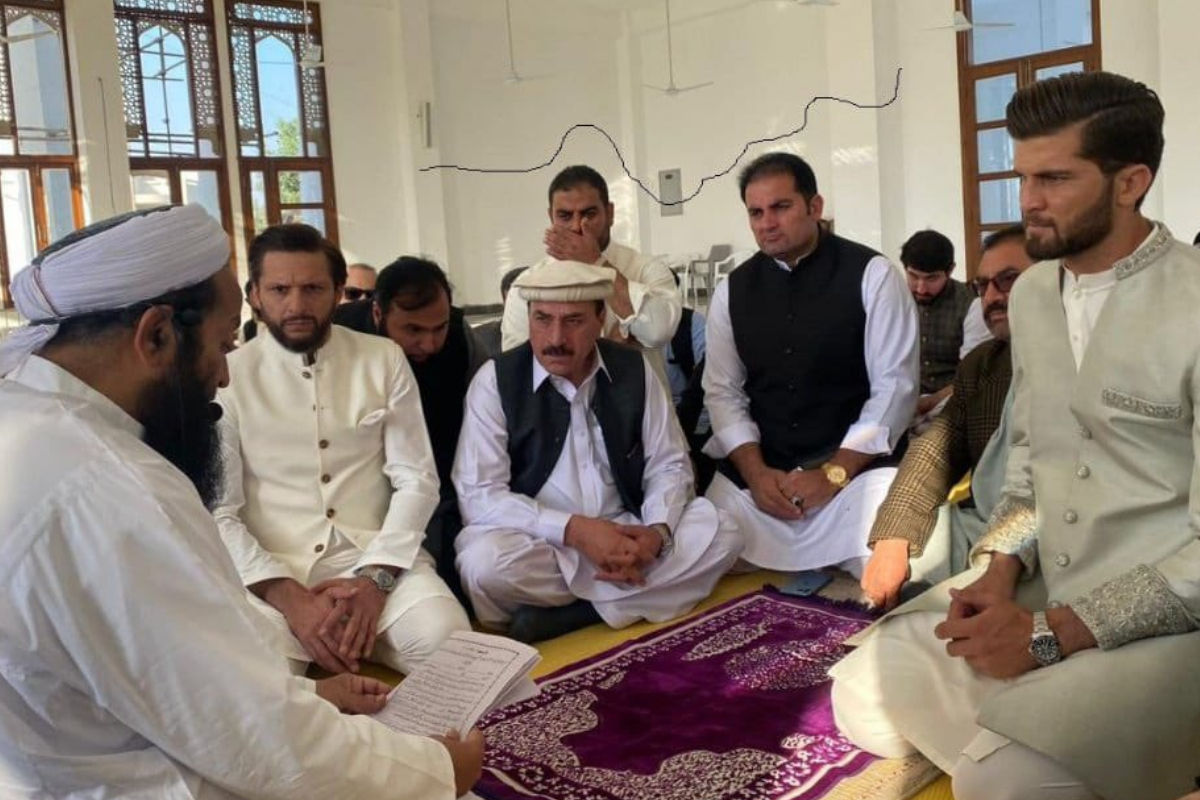 Shaheen Shah Afridi tied knot with Ansha Afridi in Karachi