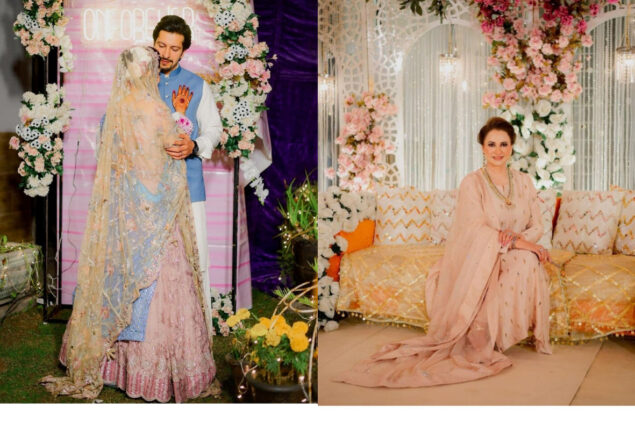 Saba Faisal son Arsalan Faisal’s engagement photos