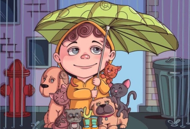 Only geniuses can find a hidden bone in this optical illusion