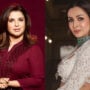 Farah Khan poses in Delhi with Malaika Arora, the “eternal hottie”