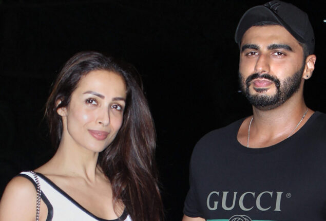 Arjun posts a tender and previously unseen photo of himself and Malaika on Valentine’s Day