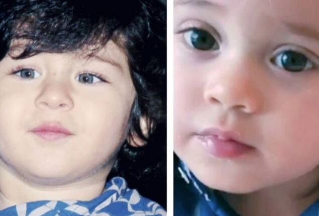 Kareena Kapoor’s son Taimur Ali Khan hugging Karan Johar’s son Yash