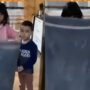 Girl performs a “funnily tragic” magic trick with her little helper