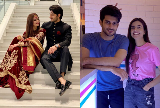 Washma Fatima & Subhan Awan unseen photos