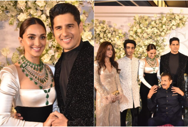 Sidharth Malhotra and Kiara Advani’s pictures with their family