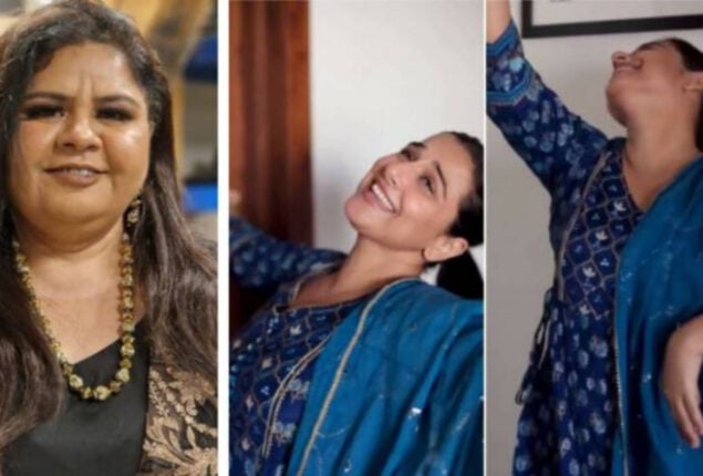 Vidya Balan dancing in Shazia Manzoor’s classic song