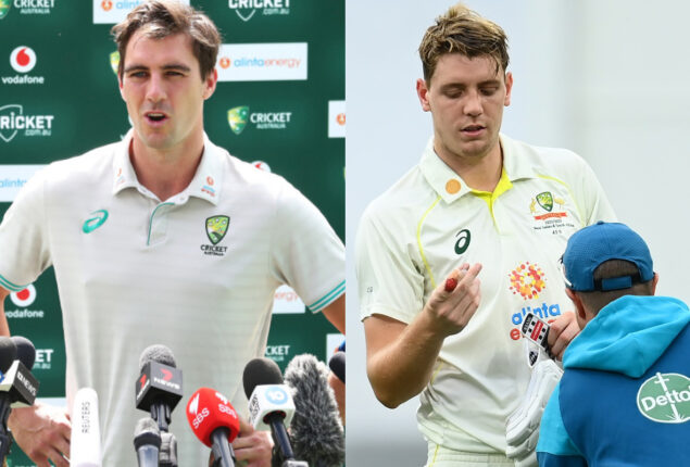 Australia captain Pat Cummins says “Cameron Green hasn’t been able to do a lot yet”