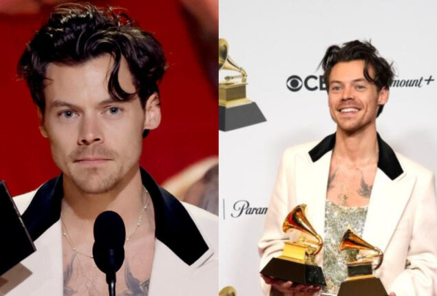 Harry Styles feels emotional and says that ‘there’s no such thing as best’ after winning Grammy
