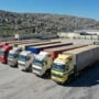 Six UN trucks enters Syria via border with Turkey
