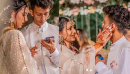 Nimra Asad & Asad Pervaiz share their new snaps from a wedding