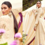 Athiya Shetty radiates ethereal beauty with an ivory lehenga