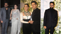 Ajay Devgn, Kajol, Abhishek Bachchan, and others attended Sidharth-Kiara’s reception