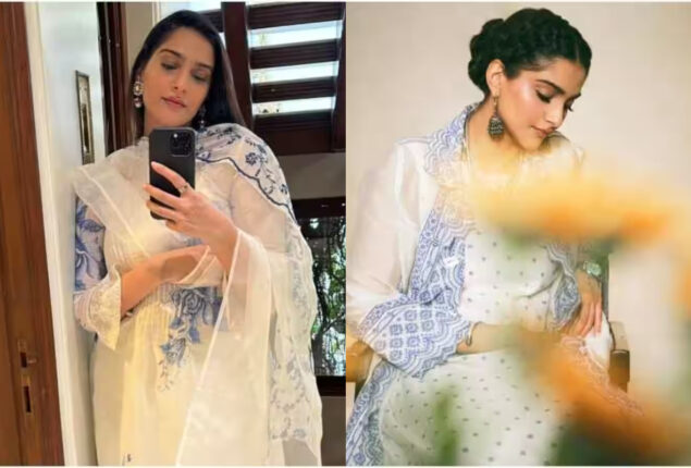Spring-ready cotton suits by Sonam Kapoor