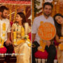 Ushna Shah and Hamza Amin’s Mayun ceremony picture