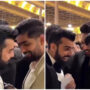 Shadab Khan enjoys Salami fun with Babar Azam and Haris Rauf