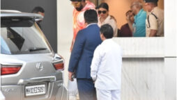 Abhishek Bachchan and Aishwarya Rai spotted at the Kalina airport