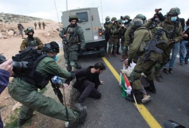 Israeli soldier arrested for assaulting Palestinian activist in Hebron