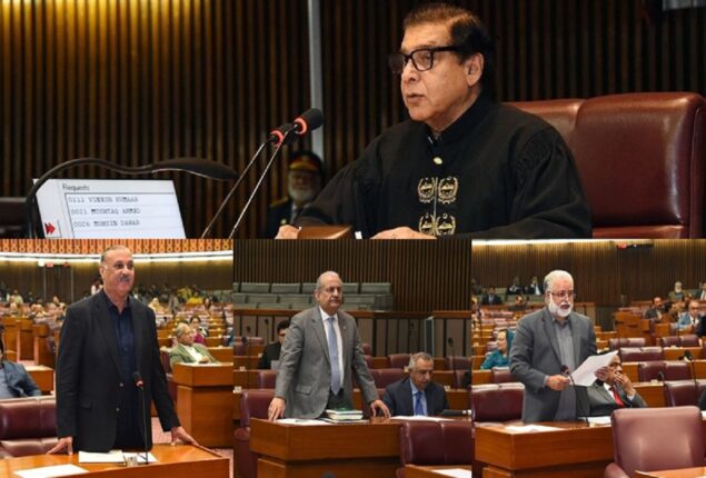 Parliament reiterates moral, diplomatic, political support to Kashmir cause