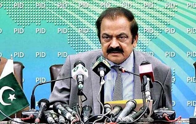 Interior Minister Rana Sanaullah