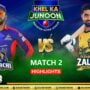 KK vs PZ Full Highlights: Karachi kings vs Peshawar Zalmi | Match 2