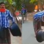 Man selling plastic containers using next-level marketing goes viral