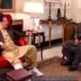 IK’s arrest warrant: President Alvi in meeting at Zaman Park