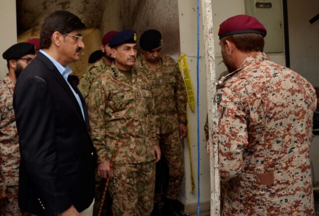 Pakistanis have always defeated terrorism: COAS briefed on KPO attack