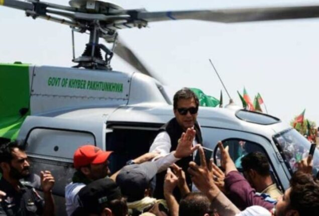 ECP writes to NAB to recover KP helicopter dues from Imran Khan