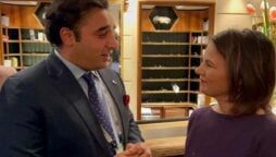 Foreign Minister Bilawal Bhutto Zardari had a meeting with his German counterpart Annalena Baerbock.