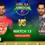 QG vs IU Full Highlights: Quetta Gladiators vs Islamabad United Full Match Highlights | Match 13