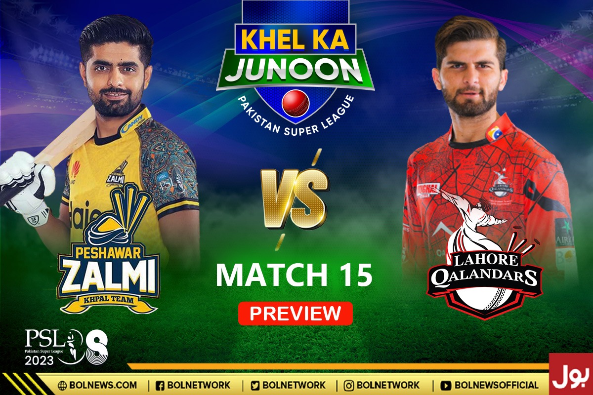 PSL 2023: Lahore Qalanadars vs Pesahwar Zalmi Match 15 Preview | Prediction, Head-to-Head