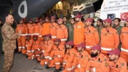 Pakistan Army USAR team returns after rescue operation in Turkiye