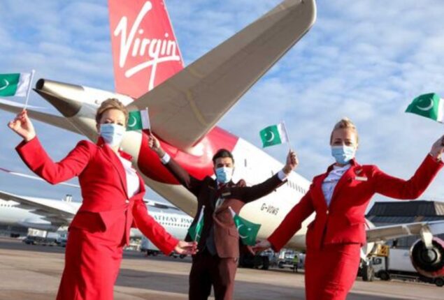 Virgin Atlantic suspends flight operations to Pakistan