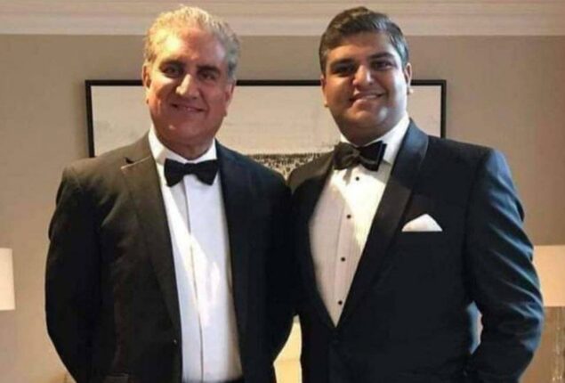 Zain Qureshi files plea seeking release of Shah Mahmood Qureshi