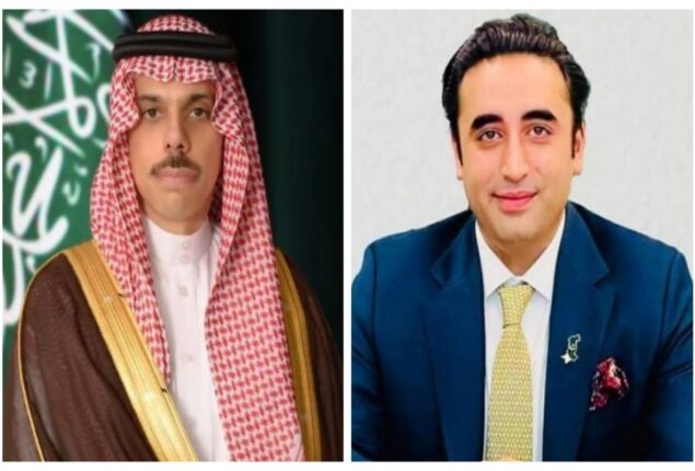 Bilawal contacts Saudi, Iranian counterparts