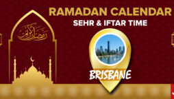 Ramadan 2023 Calendar Brisbane